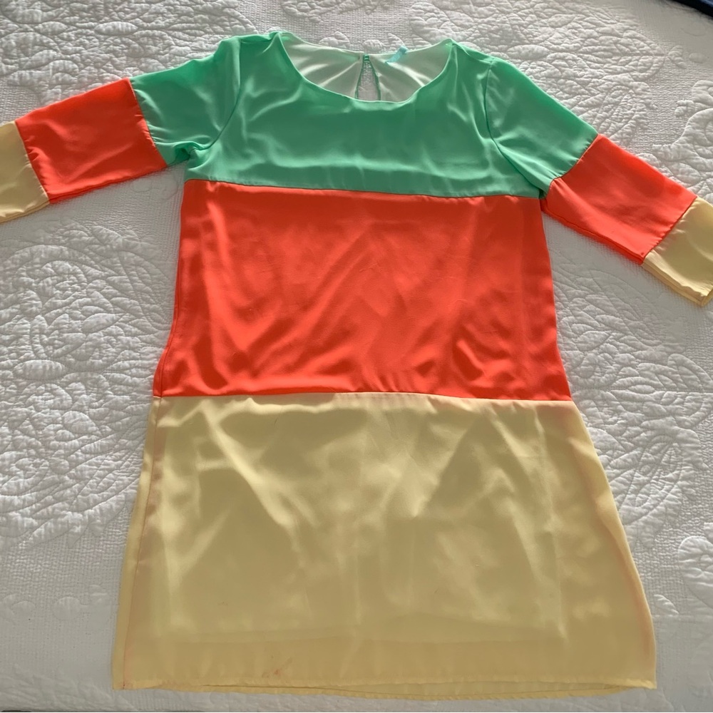 Lulu's Block Color Dress 👗 S